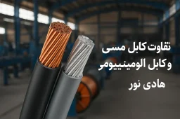 تفاوت کابل مسی و کابل آلومینیومی